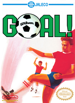 Moero Pro Soccer box art for Famicom